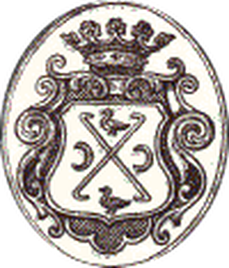 Wappen mit Monogramm X3
